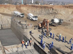 Concrete pump